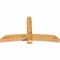 Ekena Millwork Bellingham Rough Sawn Timber Gable Bracket, Western Red Cedar, 72"W x 42"H x 6"D x 6"F, 14/12 Pitch GBW072X42X0606BEL00RWR - alternate 4